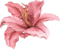 Flower sticker